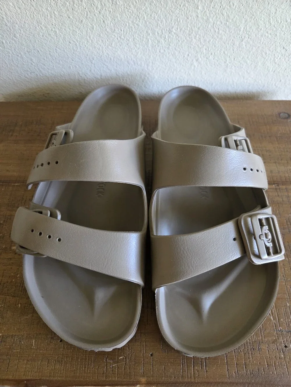 Birkenstock Arizona Essentials Eva Mens Size EU 43/ US Size 10 NWT Gray Taupe